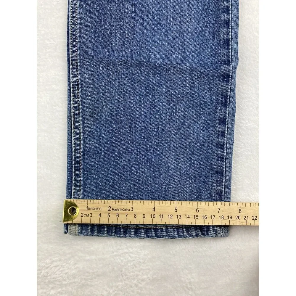 Levi's 550 Straight Leg Denim Jeans Mens Blue Size 34x32 (32x31 Measured)‎